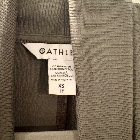 Athleta Pranayama Restore Wrap Hermatite Grey XS - Picture 3 of 6
